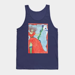 The Death Tarot Card Tank Top